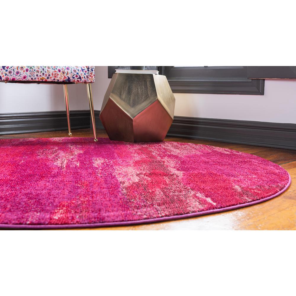 Lilly Jardin Rug, Pink (6' 0 x 6' 0). Picture 4