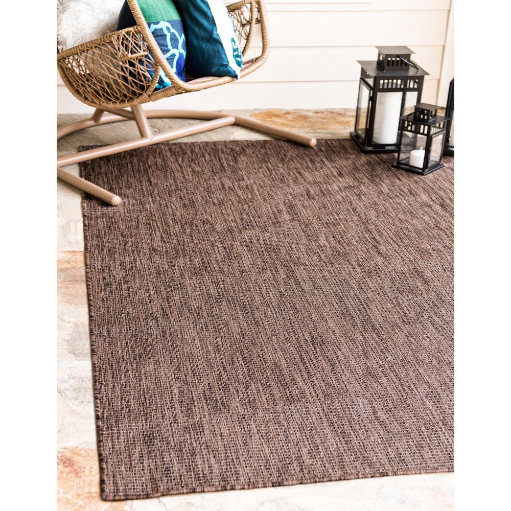 Outdoor Solid Rug, Light Brown (5' 0 x 8' 0). Picture 2