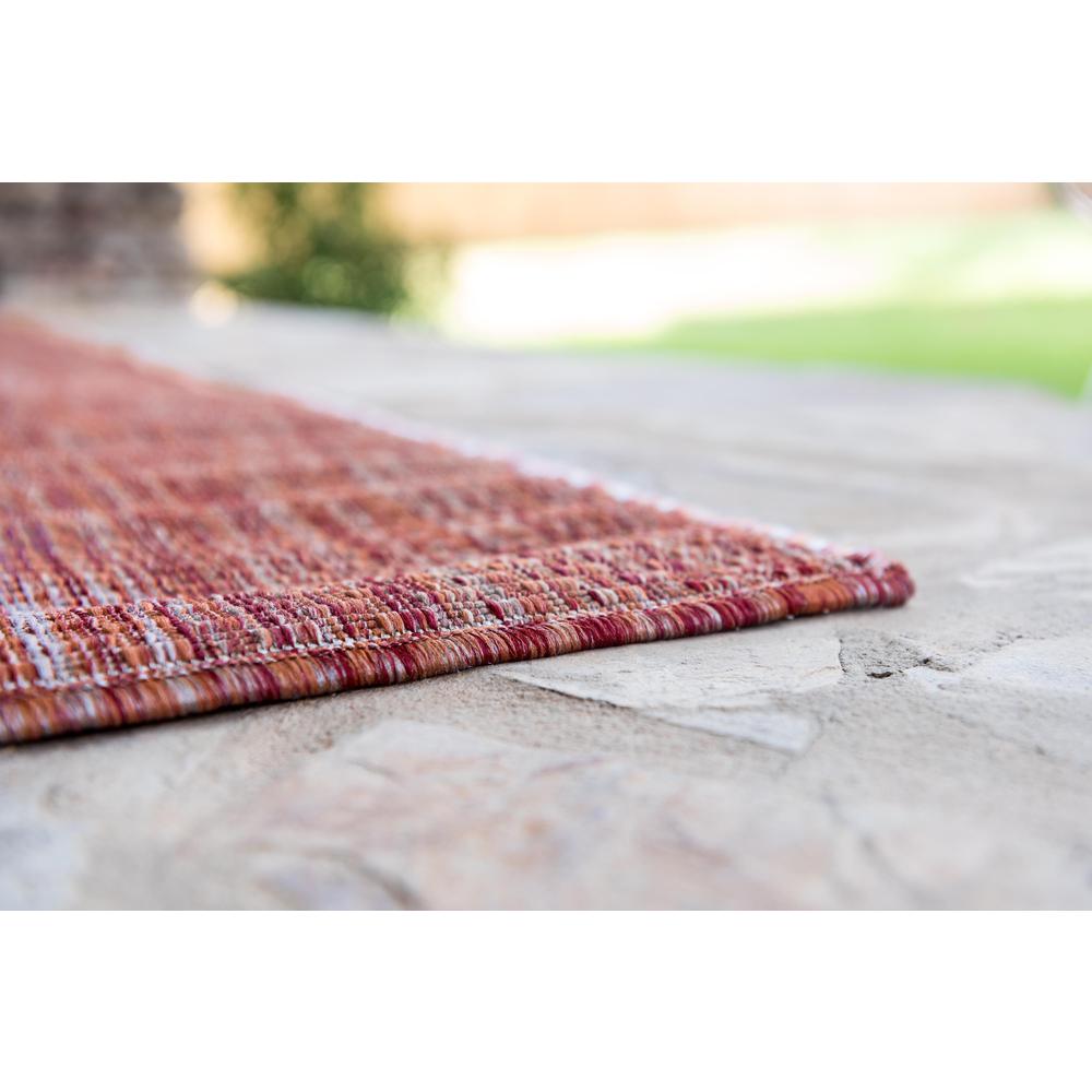 Outdoor Solid Rug, Rust Red (5' 0 x 8' 0). Picture 5