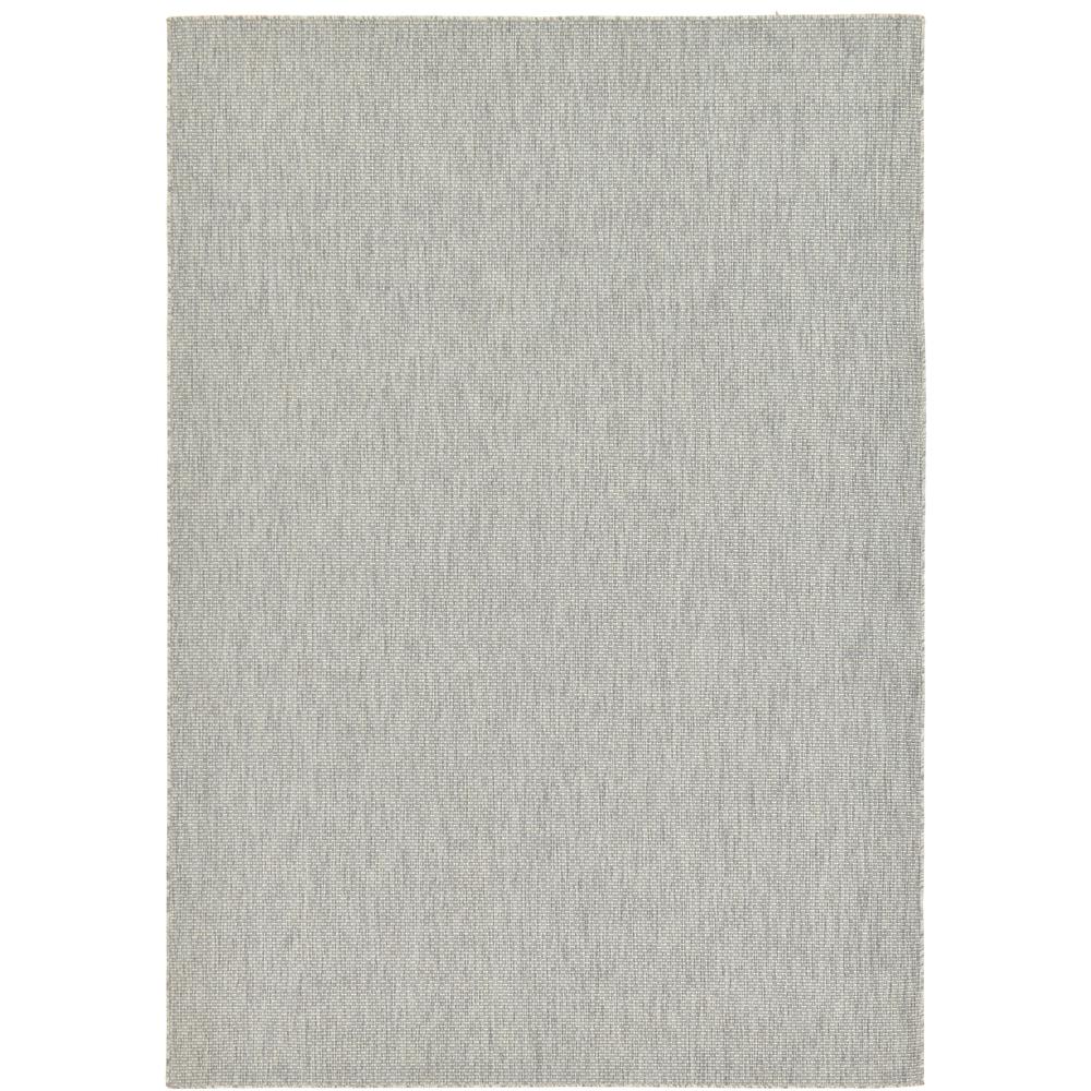 Outdoor Solid Rug, Light Gray (8' 0 x 11' 4). Picture 3