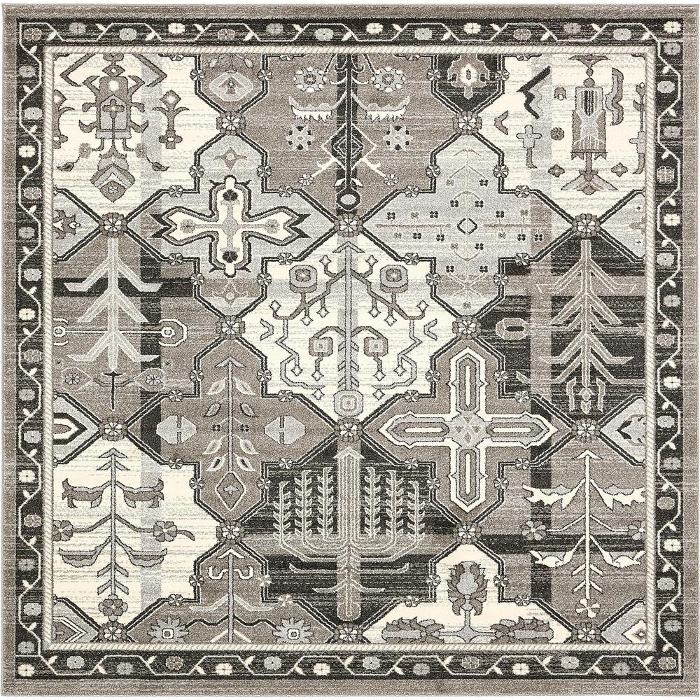 Cathedral La Jolla Rug, Ivory (8' 0 x 8' 0). Picture 2