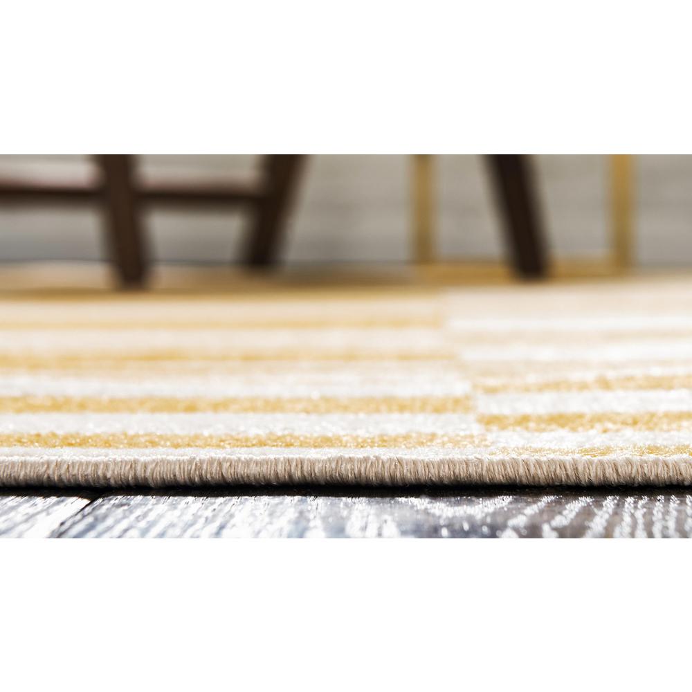 Striped Williamsburg Rug, Yellow (8' 0 x 8' 0). Picture 5