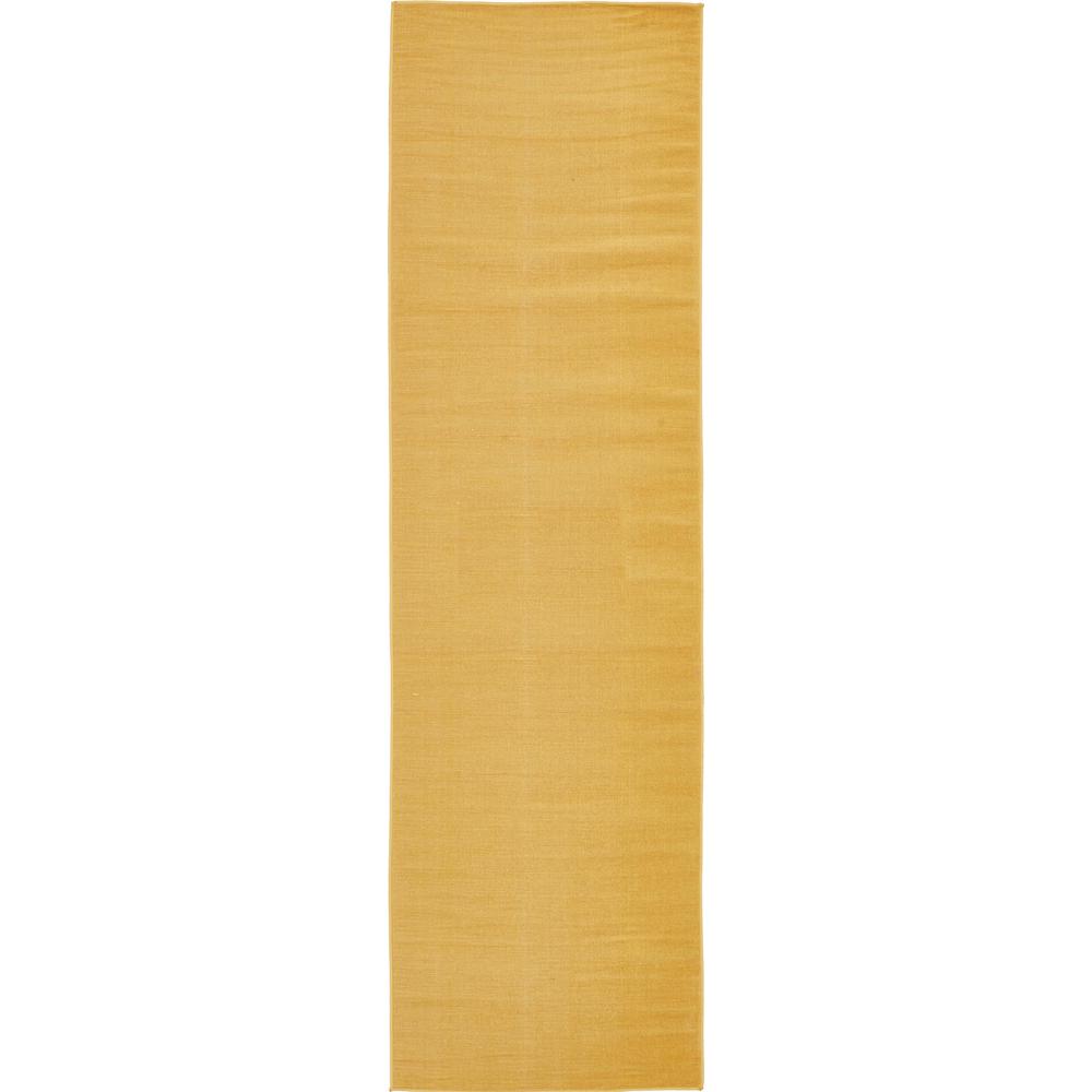 Solid Williamsburg Rug, Gold (2' 9 x 9' 10). Picture 2