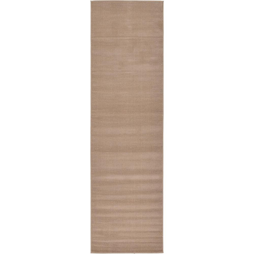 Solid Williamsburg Rug, Light Brown (2' 9 x 9' 10). Picture 6
