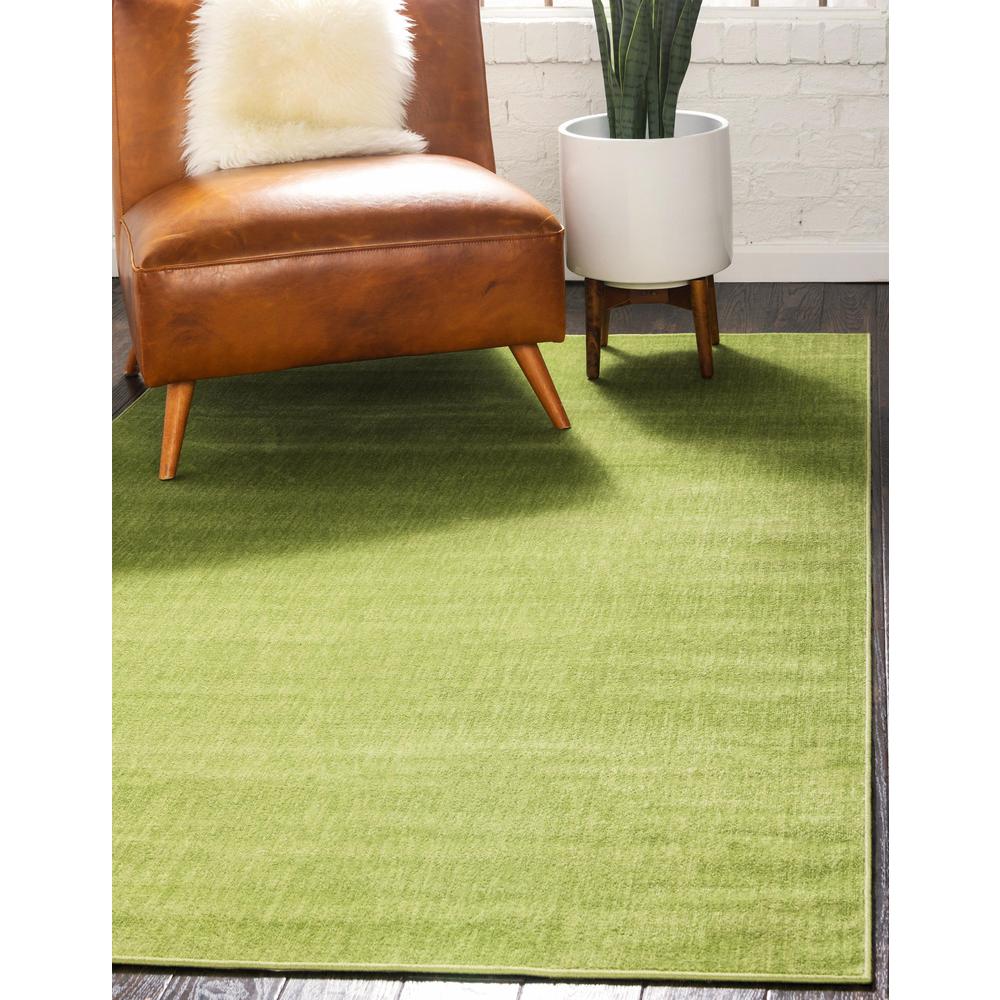 Solid Williamsburg Rug, Green (5' 0 x 8' 0). Picture 2