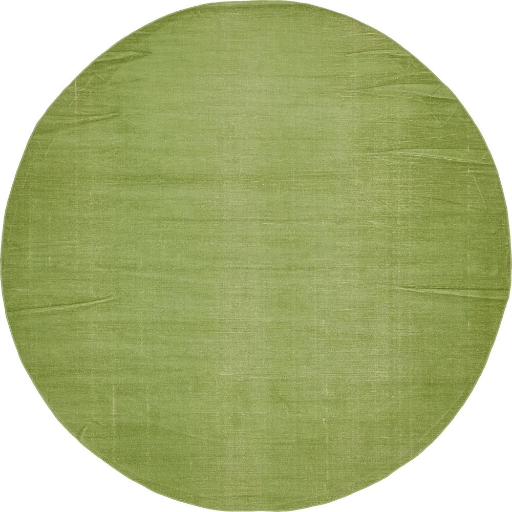 Solid Williamsburg Rug, Green (8' 0 x 8' 0). Picture 2