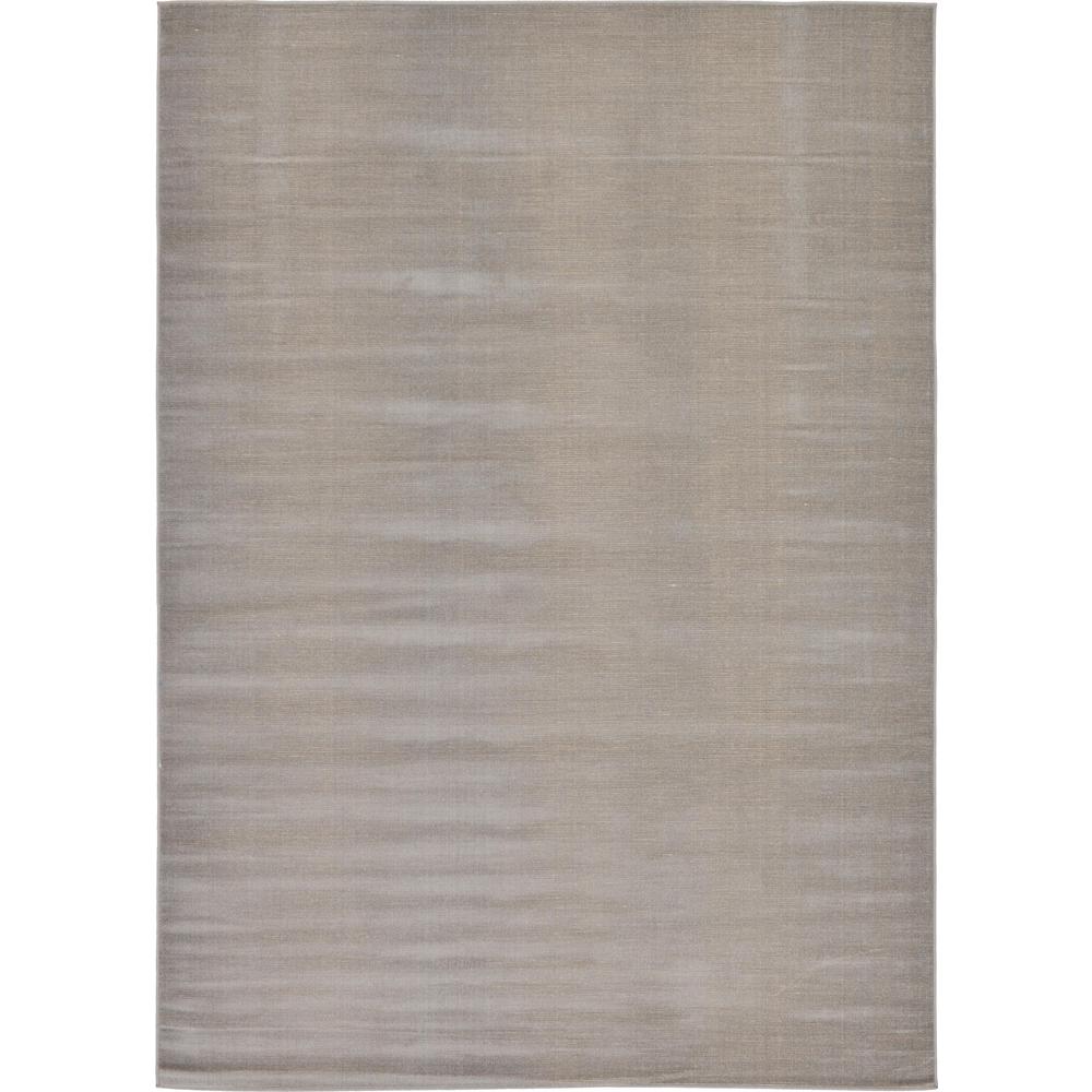 Solid Williamsburg Rug, Gray (7' 0 x 10' 0). Picture 2