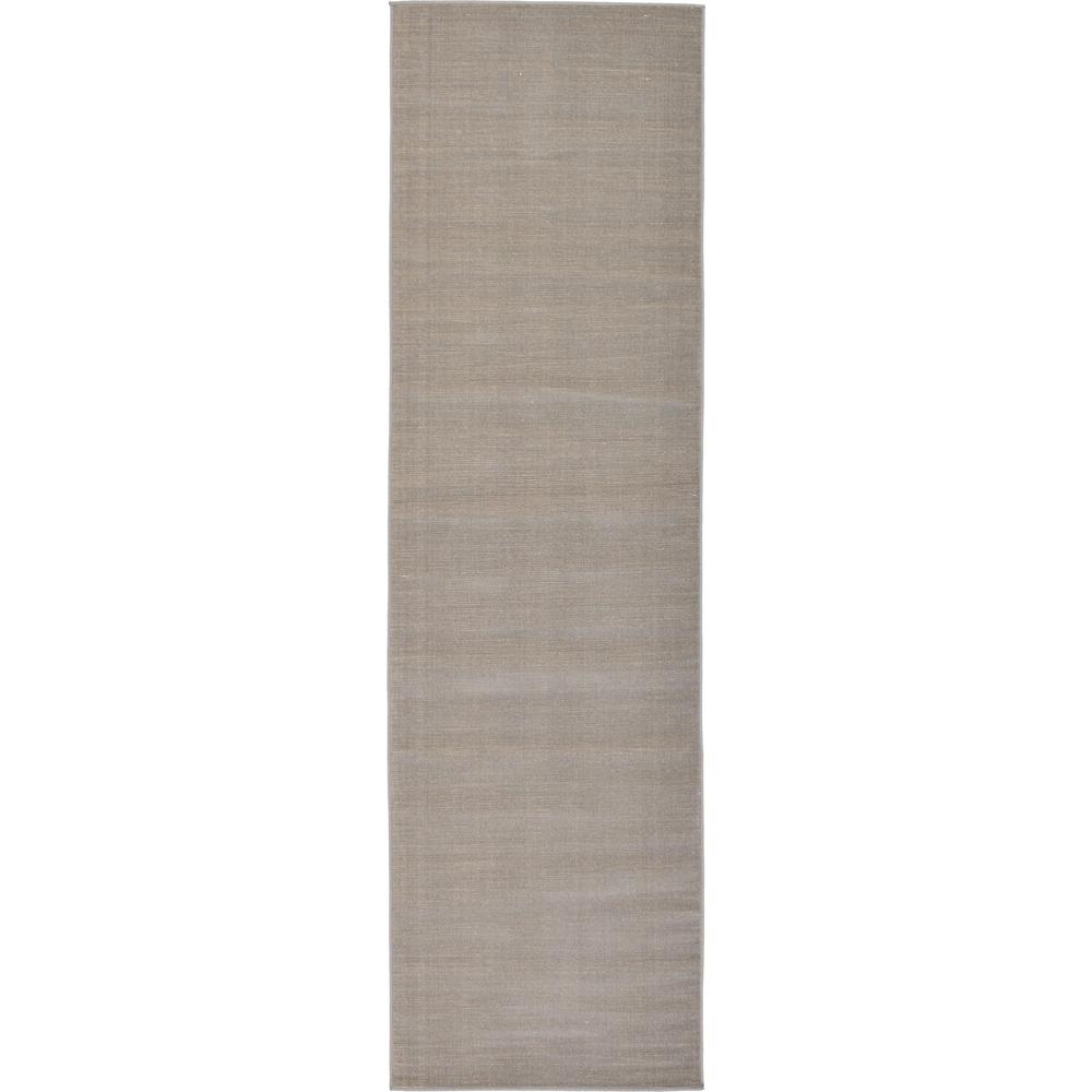 Solid Williamsburg Rug, Gray (2' 9 x 9' 10). Picture 6