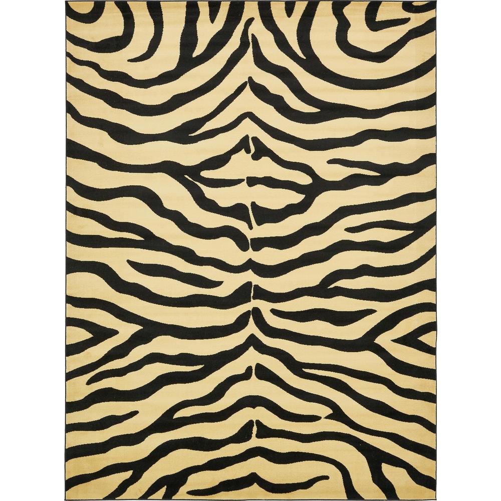 Okapi Wildlife Rug, Yellow (9' 0 x 12' 0). Picture 2