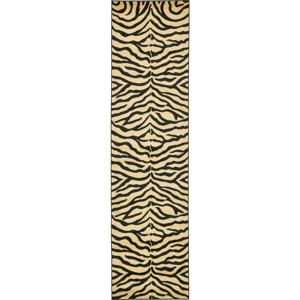 Okapi Wildlife Rug, Yellow (2' 7 x 10' 0). Picture 2