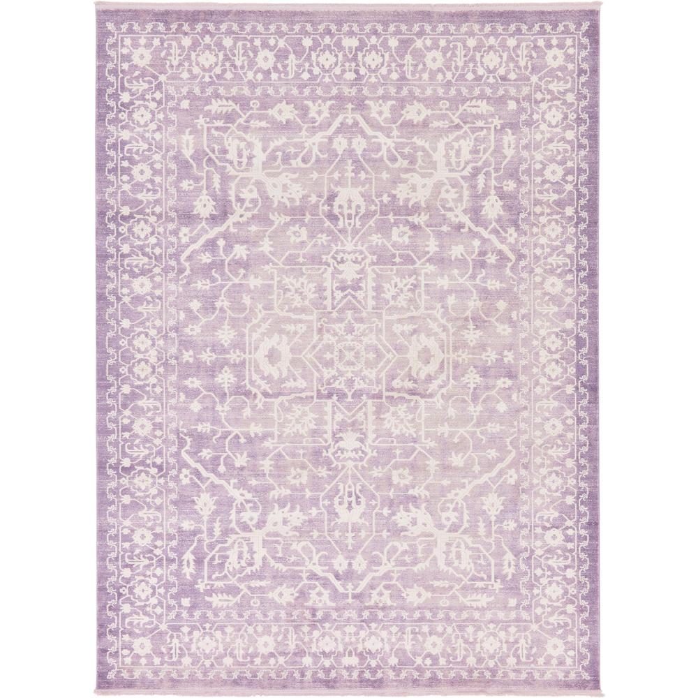 Olympia New Classical Rug, Purple (9' 0 x 12' 0). Picture 2