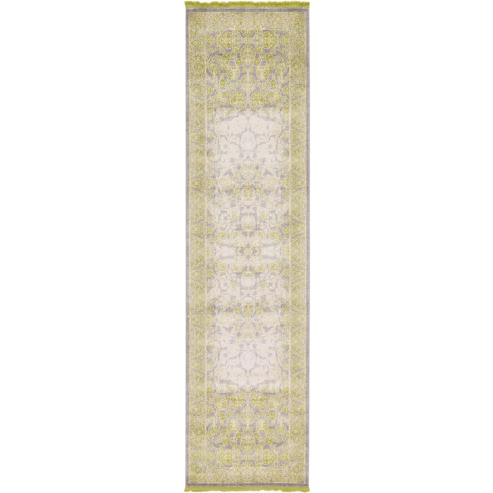 Apollo New Classical Rug, Light Green (2' 7 x 10' 0). Picture 2