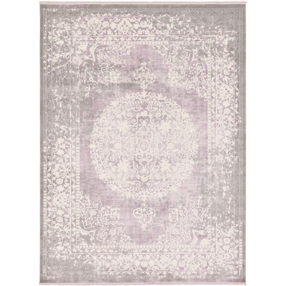Olwen New Classical Rug, Purple (9' 0 x 12' 0). Picture 2