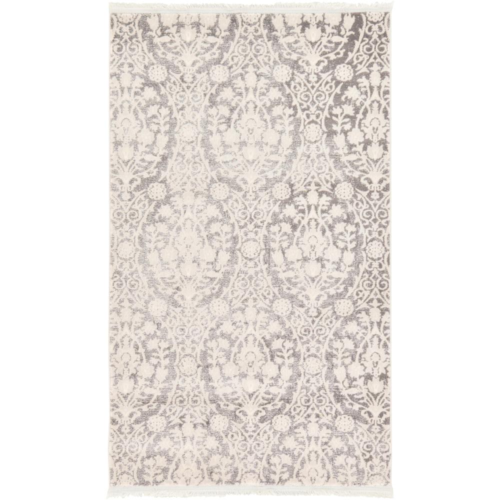 Tyche New Classical Rug, Gray (3' 3 x 5' 3). Picture 5