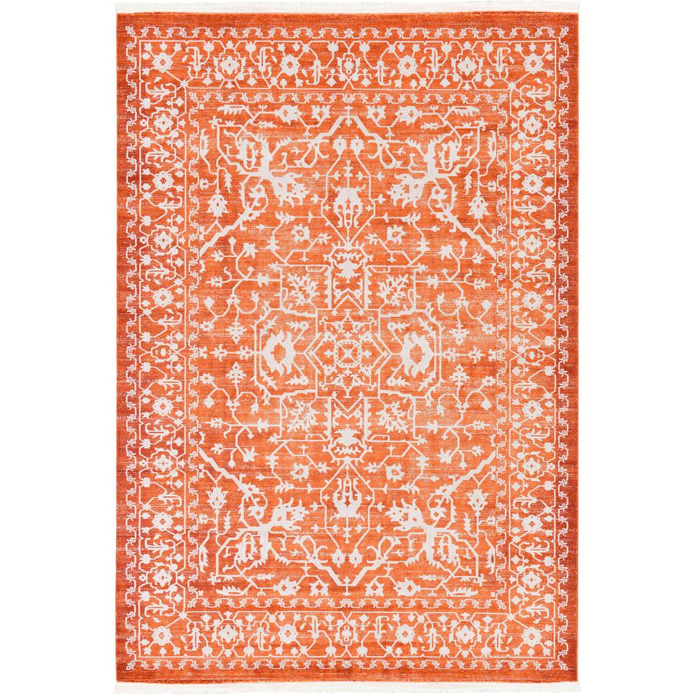 Olympia New Classical Rug, Terracotta (8' 0 x 11' 4). Picture 2