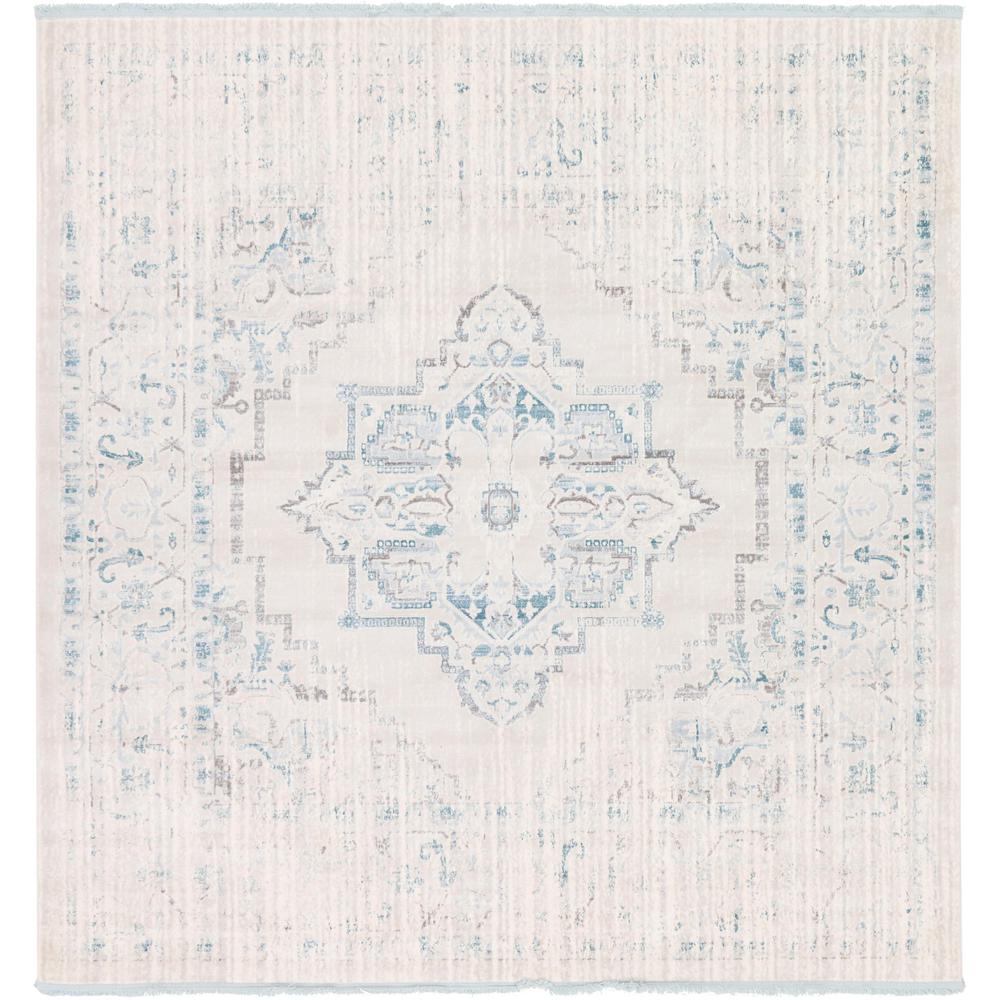 Attiki New Classical Rug, Ivory (8' 0 x 8' 0). Picture 2