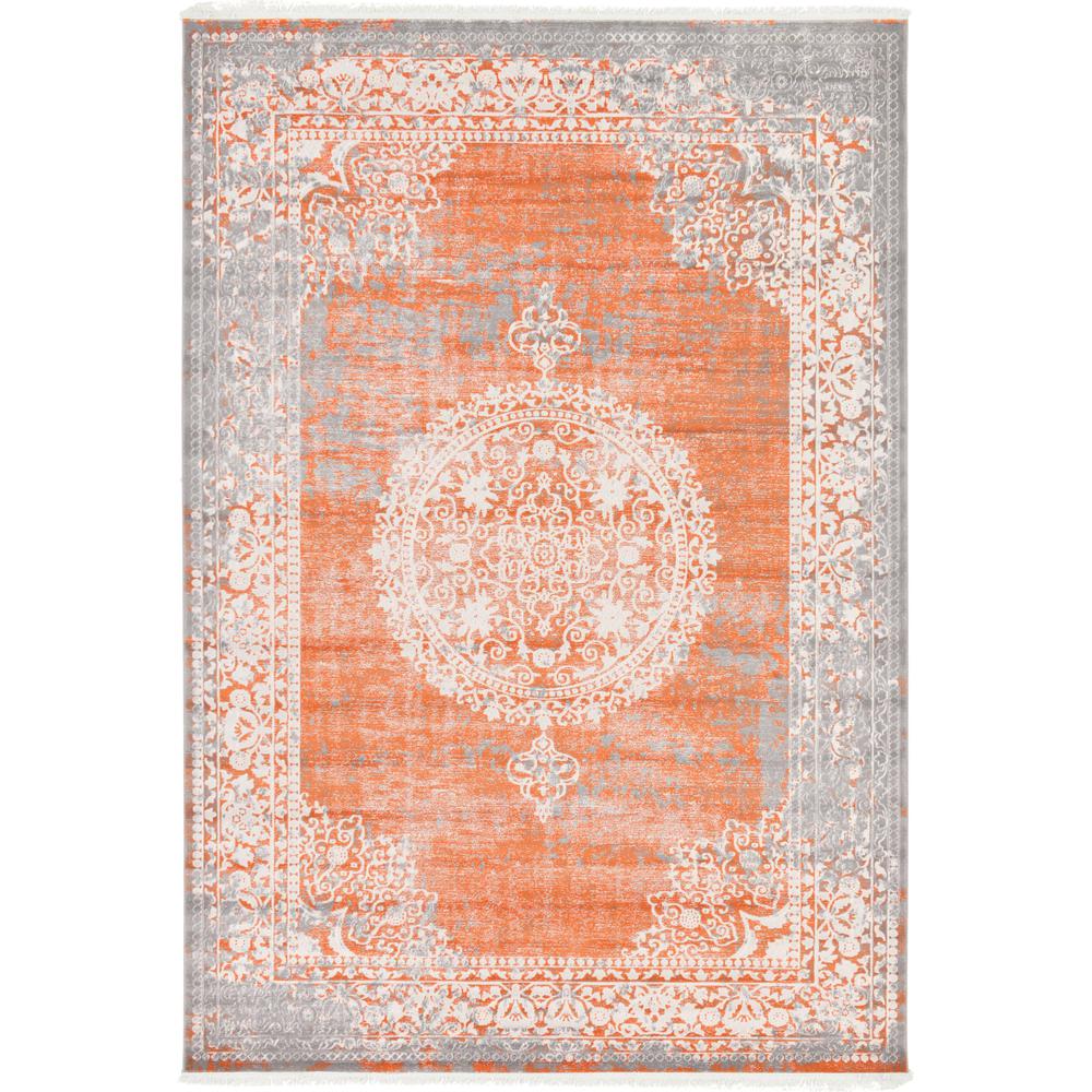 Olwen New Classical Rug, Terracotta (7' 0 x 10' 0). Picture 2