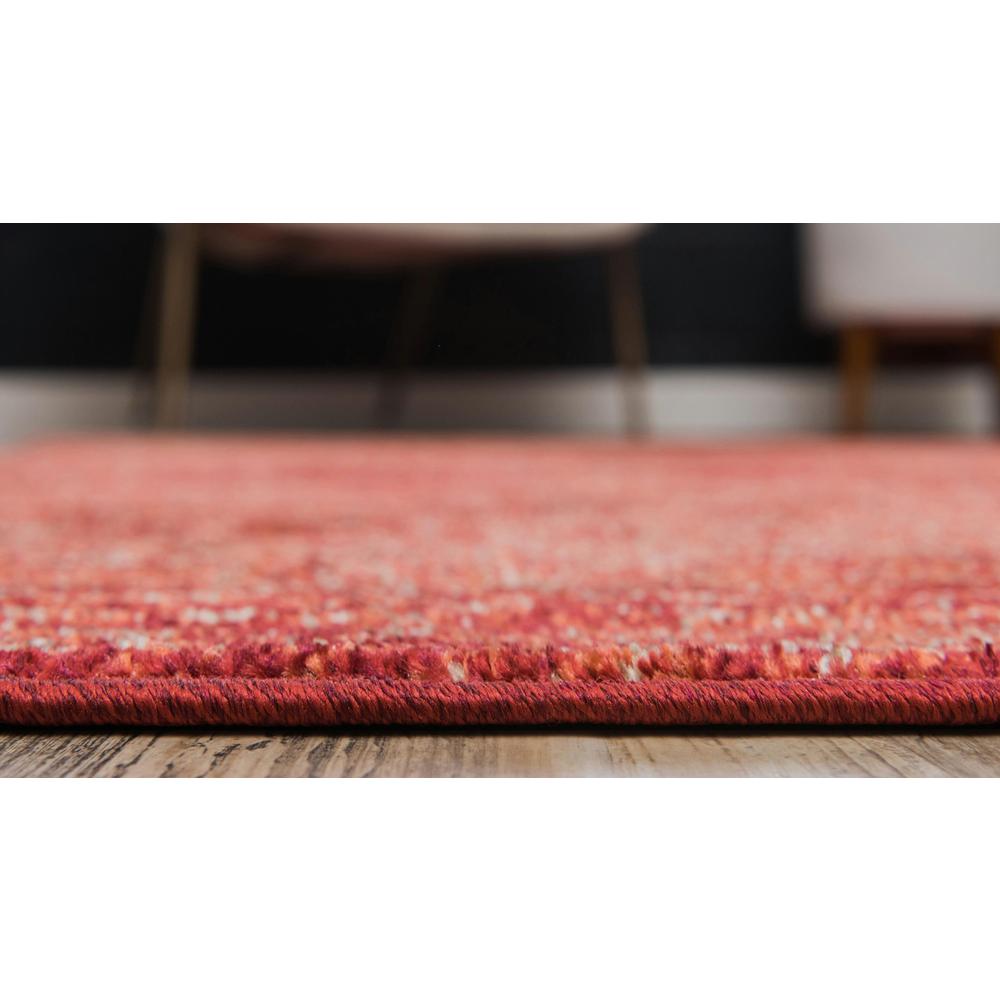 Lucille Del Mar Rug, Terracotta (5' 0 x 8' 0). Picture 5