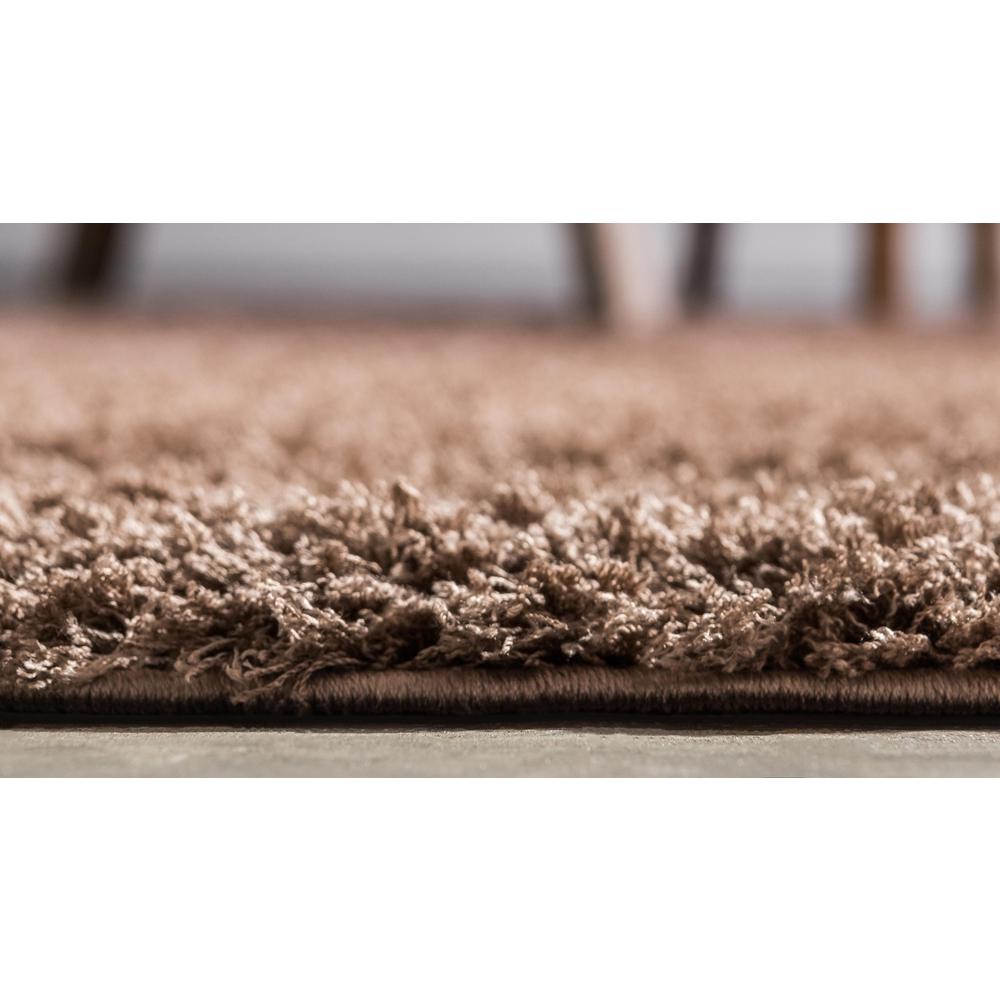 Studio Solid Shag Rug, Brown (8' 0 x 10' 0). Picture 6