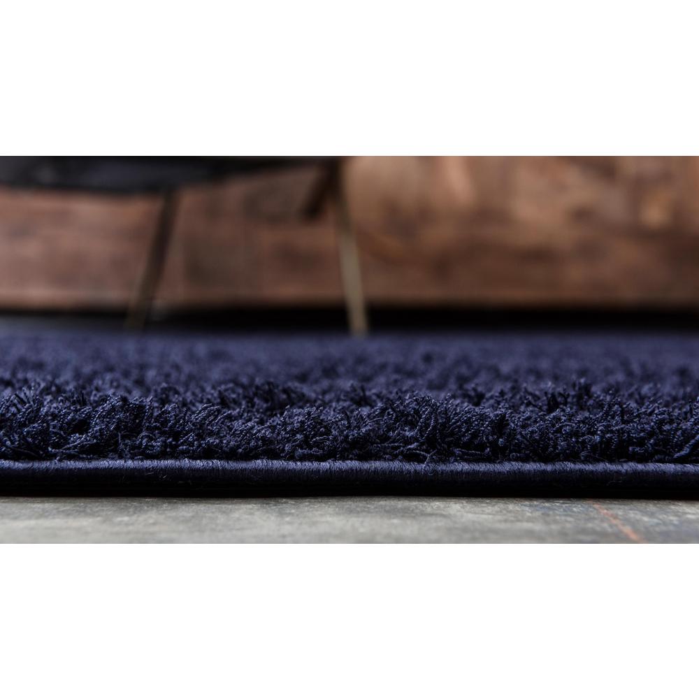 Studio Solid Shag Rug, Midnight Blue (8' 0 x 10' 0). Picture 4