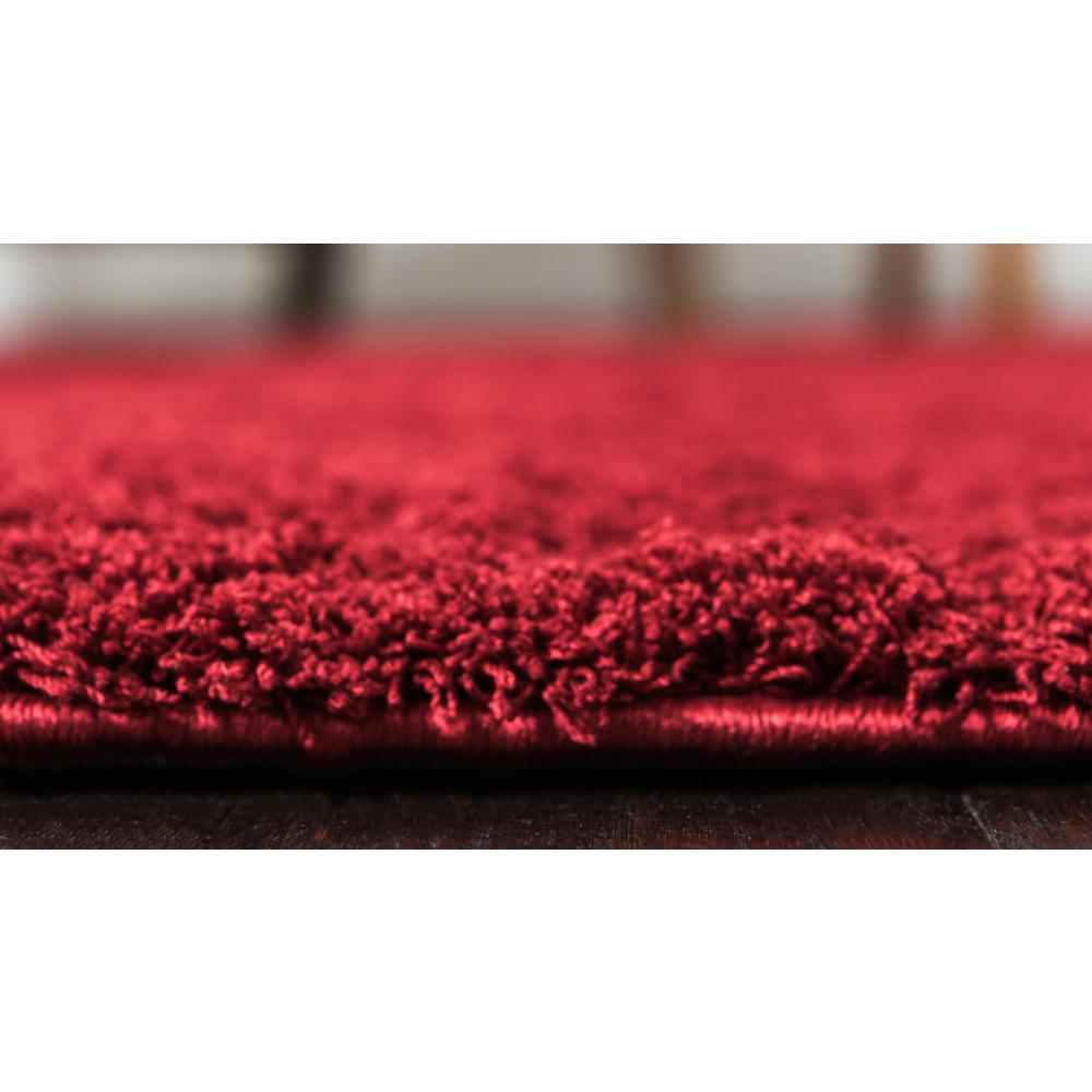 Studio Solid Shag Rug, Red (2' 0 x 6' 7). Picture 5