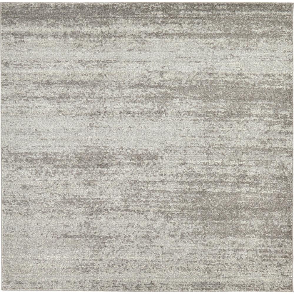 Lucille Del Mar Rug, Gray (8' 0 x 8' 0). Picture 2