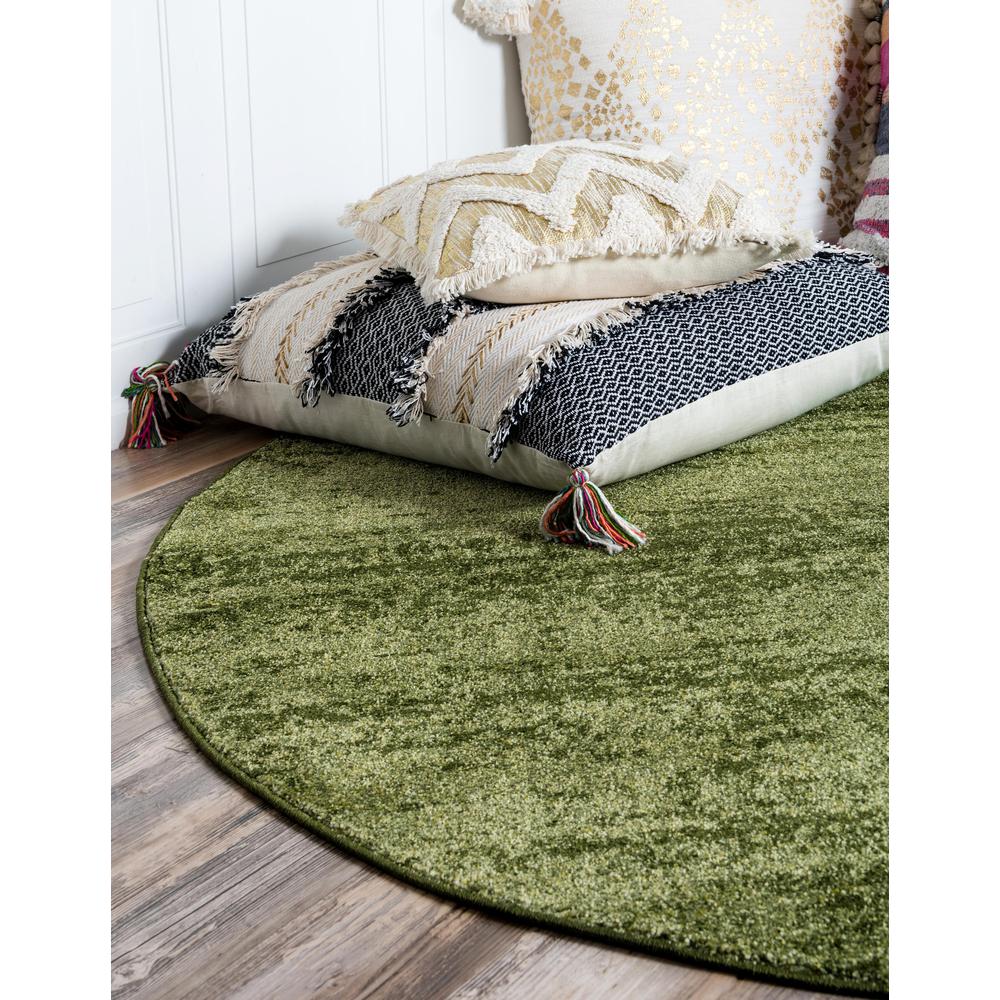 Lucille Del Mar Rug, Green (6' 0 x 6' 0). Picture 2
