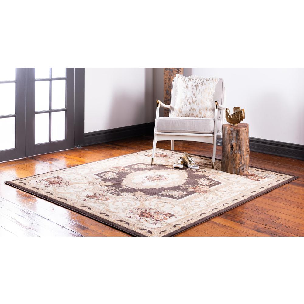 Henry Versailles Rug, Brown (10' 0 x 10' 0). Picture 3