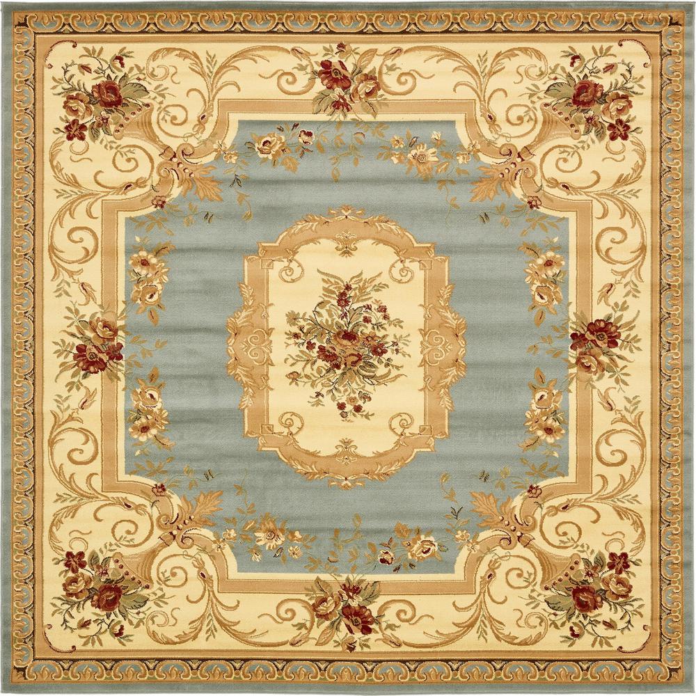 Henry Versailles Rug, Slate Blue (10' 0 x 10' 0). Picture 2