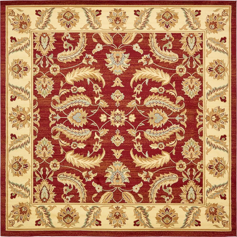 Hickory Voyage Rug, Red (10' 0 x 10' 0). Picture 5