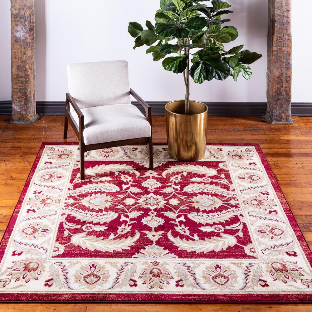 Hickory Voyage Rug, Red (10' 0 x 10' 0). Picture 2