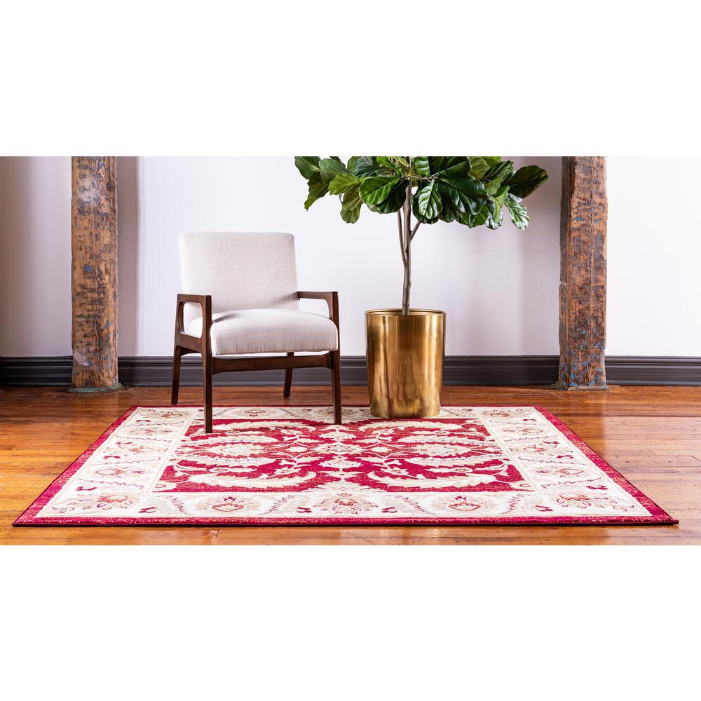 Hickory Voyage Rug, Red (10' 0 x 10' 0). Picture 4