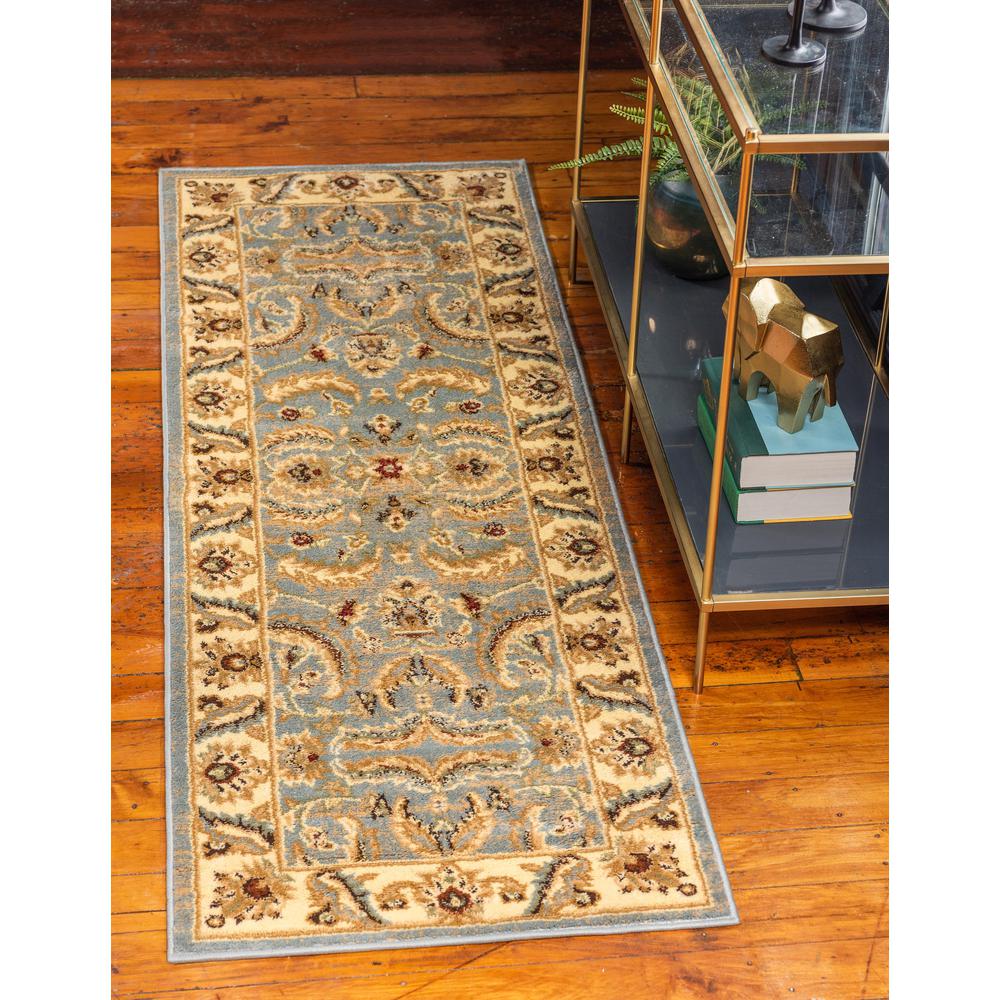 Hickory Voyage Rug, Light Blue (2' 2 x 6' 0). Picture 2
