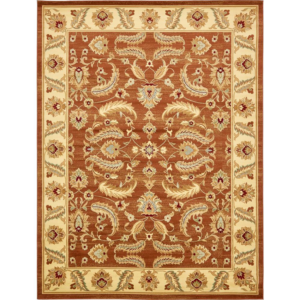 Hickory Voyage Rug, Terracotta (10' 0 x 13' 0). Picture 2