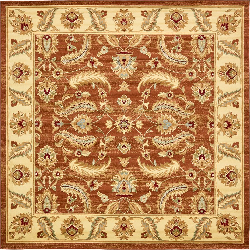 Hickory Voyage Rug, Terracotta (10' 0 x 10' 0). Picture 5