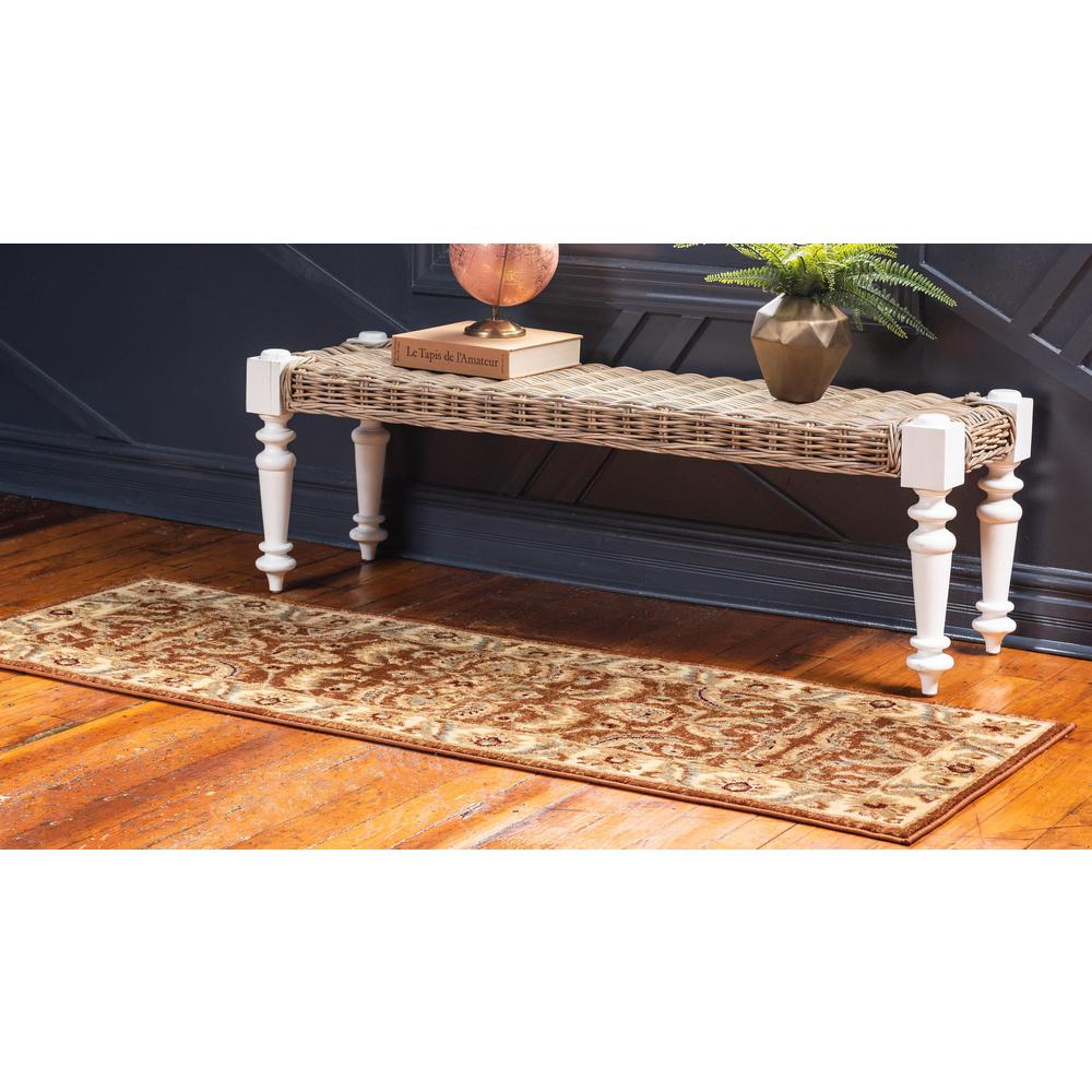 Hickory Voyage Rug, Terracotta (2' 2 x 6' 0). Picture 3