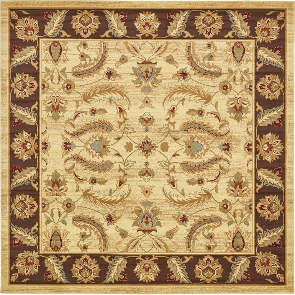 Hickory Voyage Rug, Ivory (10' 0 x 10' 0). Picture 5