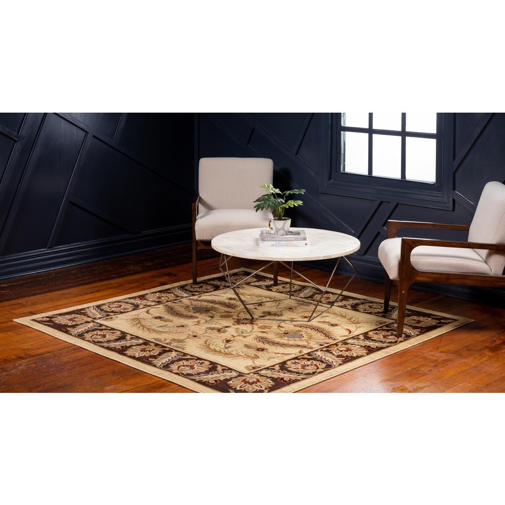 Hickory Voyage Rug, Ivory (10' 0 x 10' 0). Picture 3