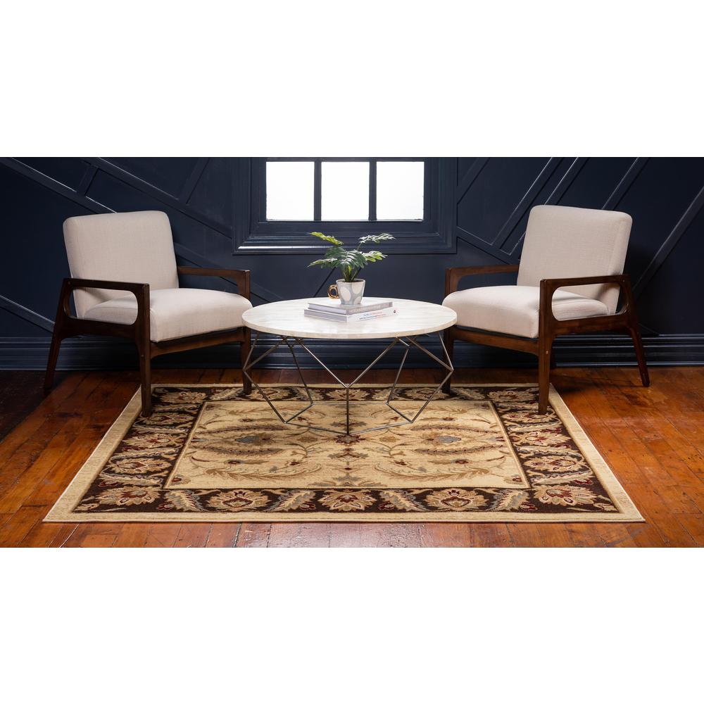 Hickory Voyage Rug, Ivory (10' 0 x 10' 0). Picture 4
