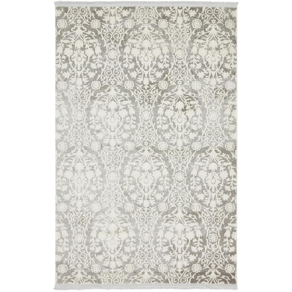 Tyche New Classical Rug, Gray (4' 0 x 6' 0). Picture 5