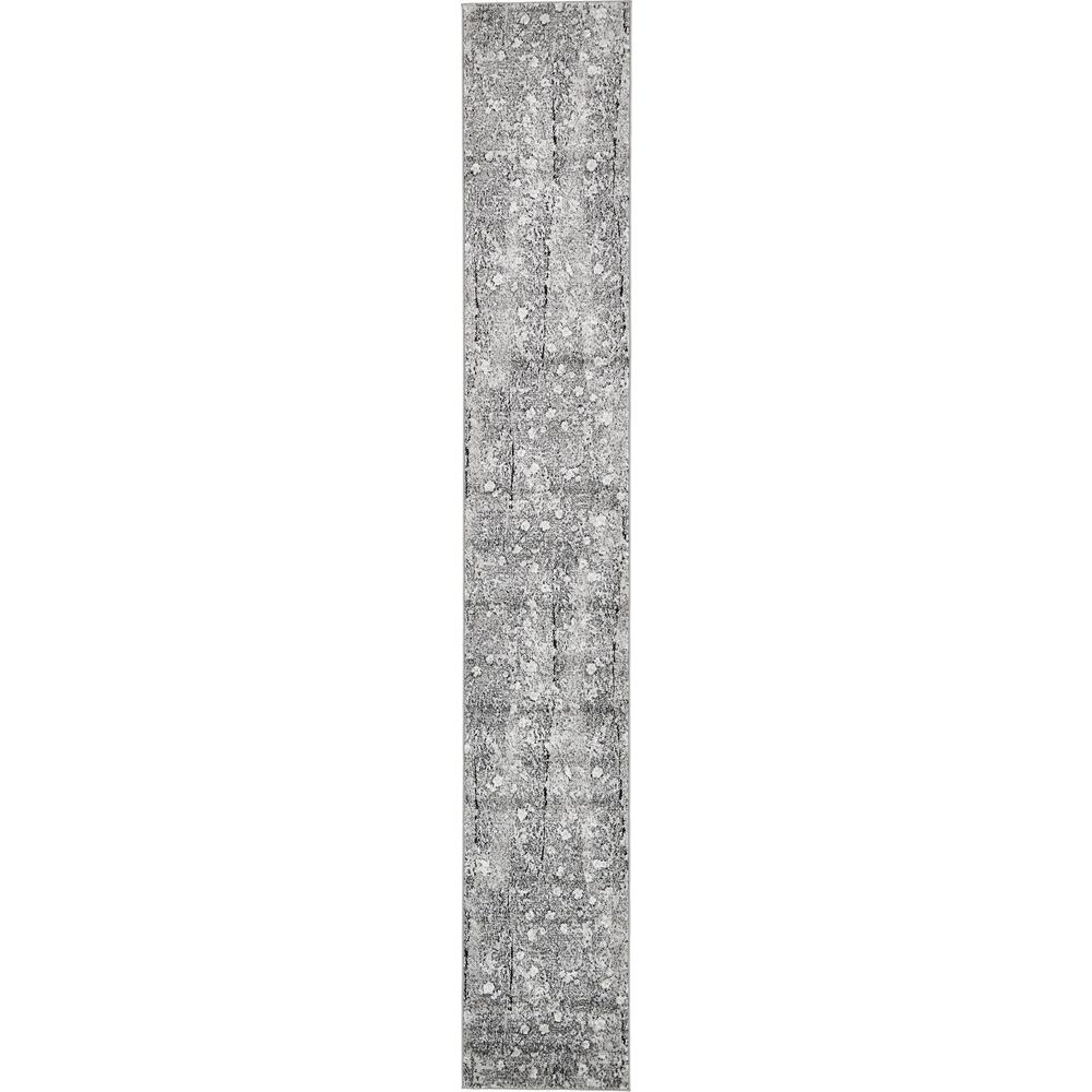 Metro Crags Rug, Gray (2' 0 x 13' 0). Picture 2