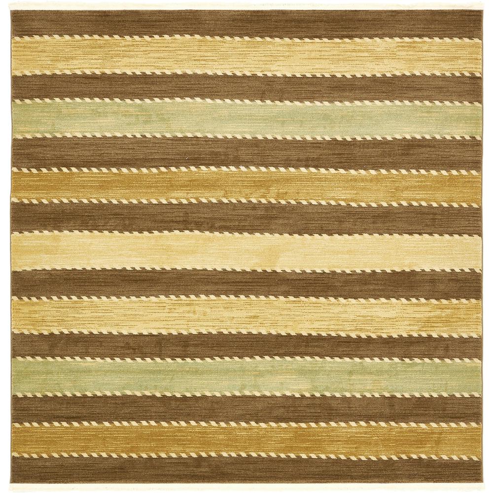 Monterey Fars Rug, Brown (8' 0 x 8' 0). Picture 2