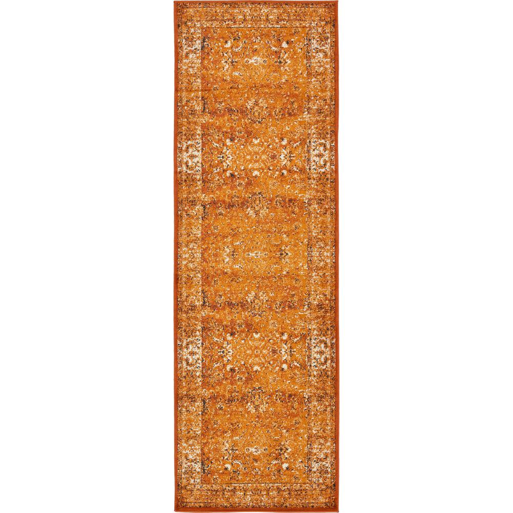 Imperial Bosphorus Rug, Terracotta/Ivory (3' 0 x 9' 10). Picture 5