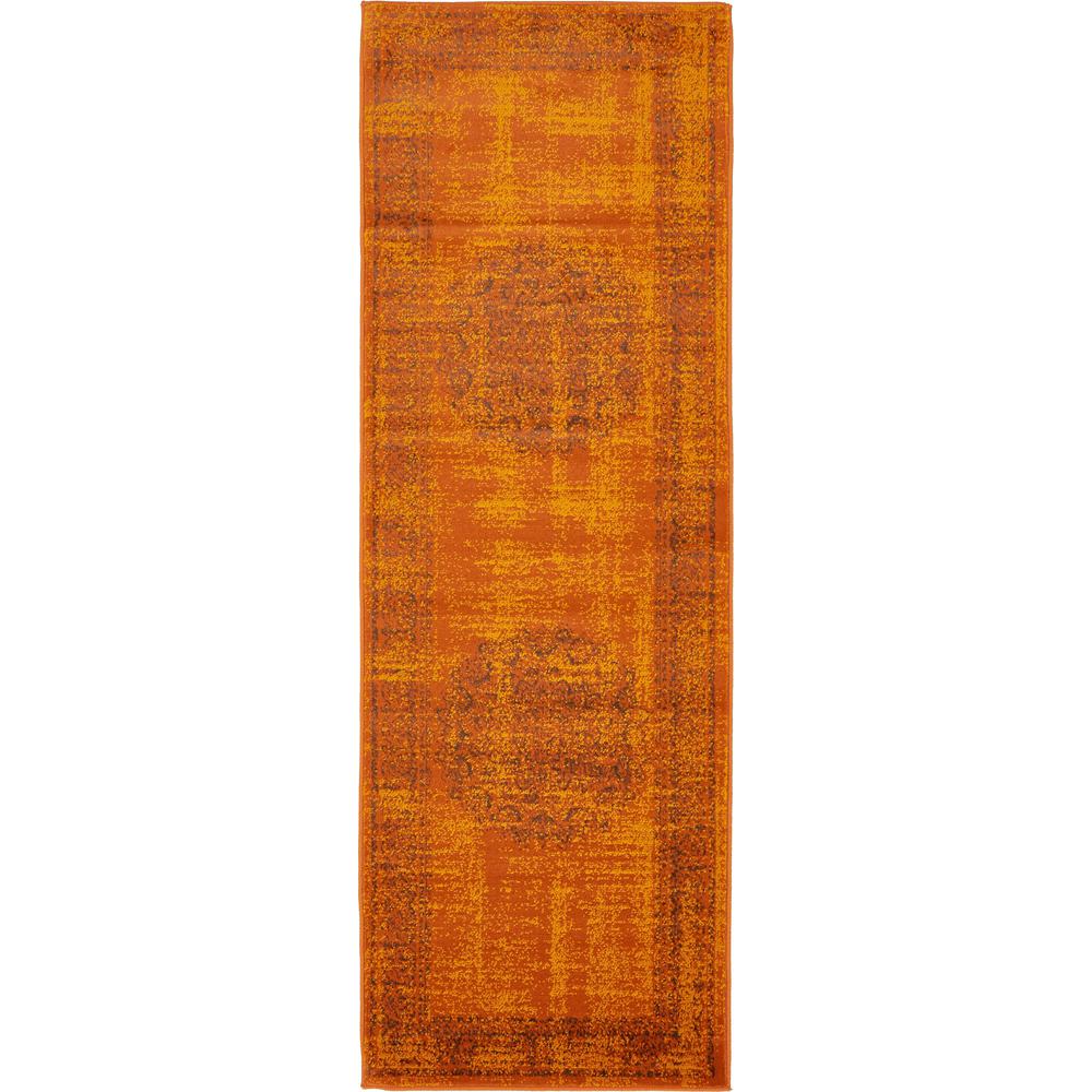 Imperial Cypress Rug, Terracotta (2' 0 x 6' 0). Picture 5
