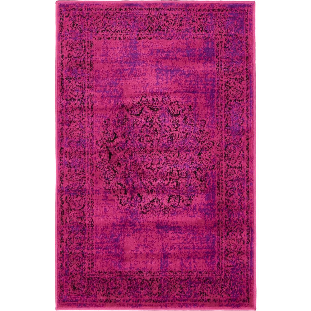 Imperial Cypress Rug, Fuchsia (2' 0 x 3' 0). Picture 5