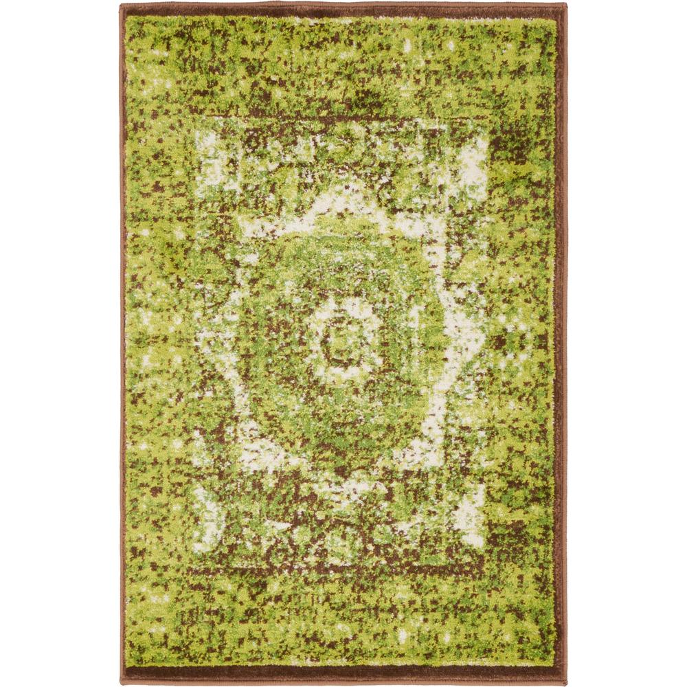 Imperial Lygos Rug, Green (2' 0 x 3' 0). Picture 5