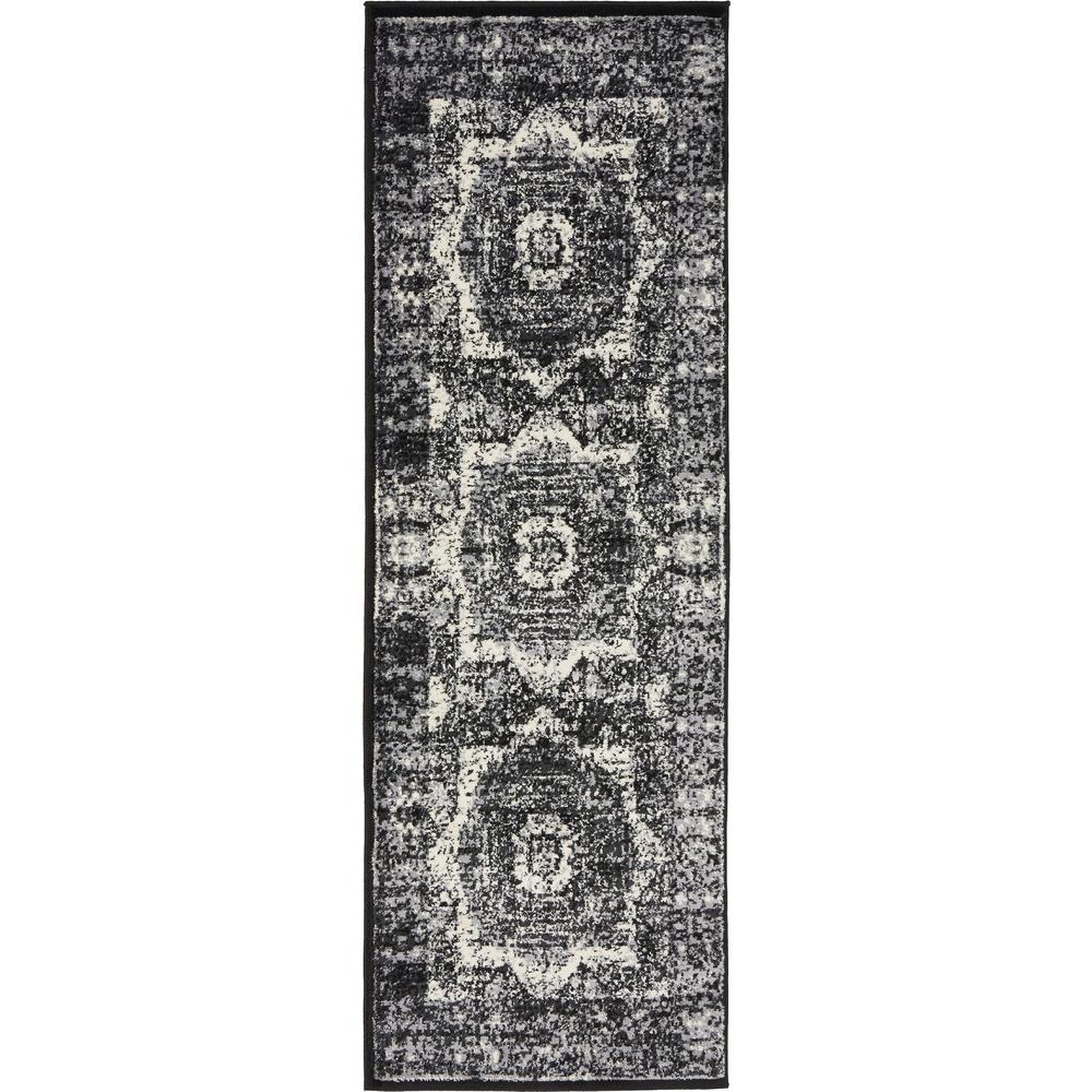 Imperial Lygos Rug, Black (2' 0 x 6' 0). Picture 5