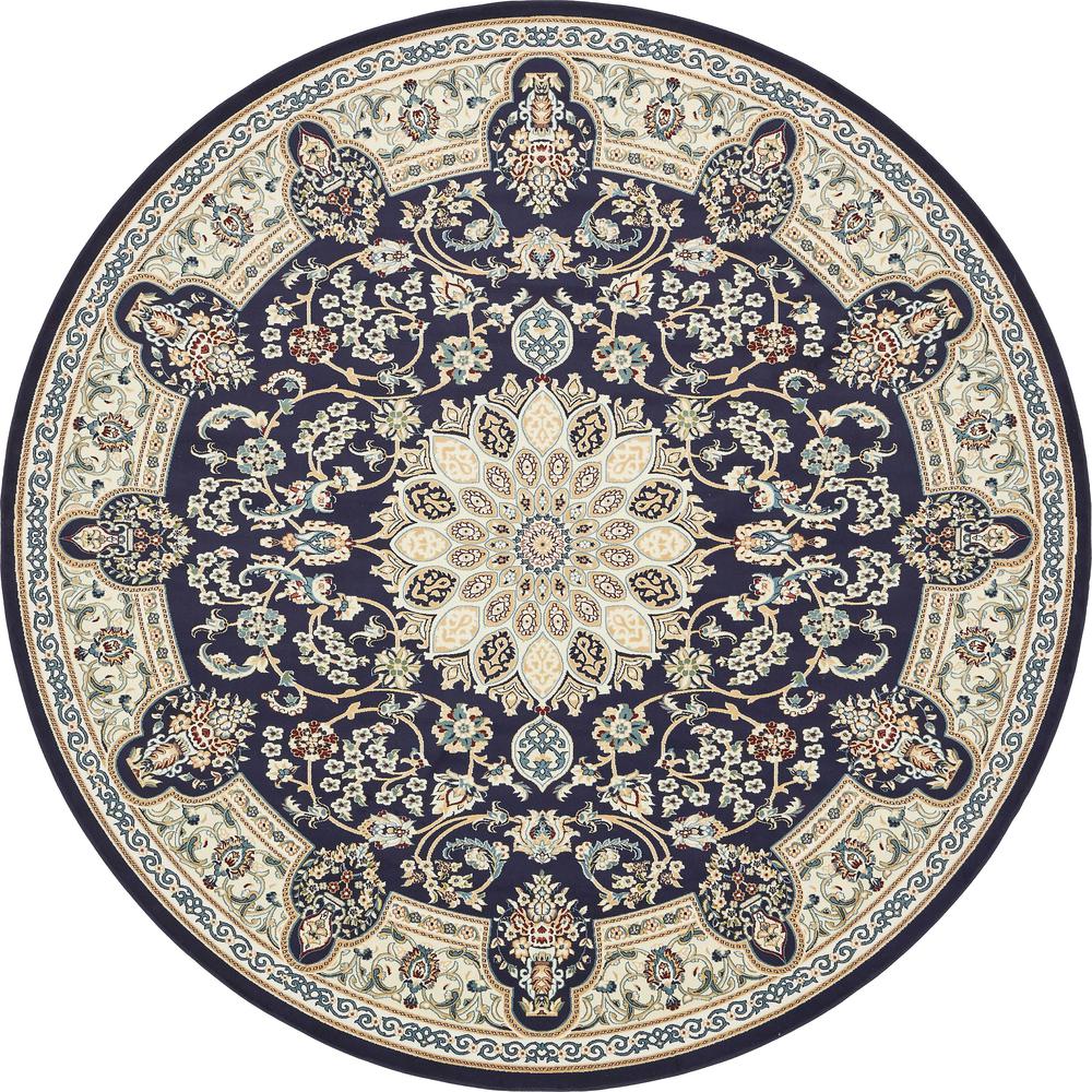 Newcastle Narenj Rug, Navy Blue (10' 0 x 10' 0). Picture 2