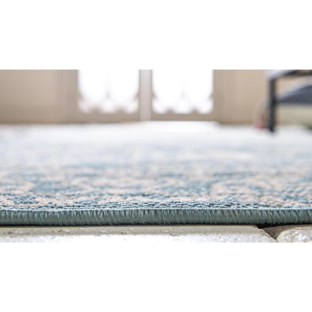Outdoor Allover Rug, Light Blue (8' 0 x 11' 4). Picture 5