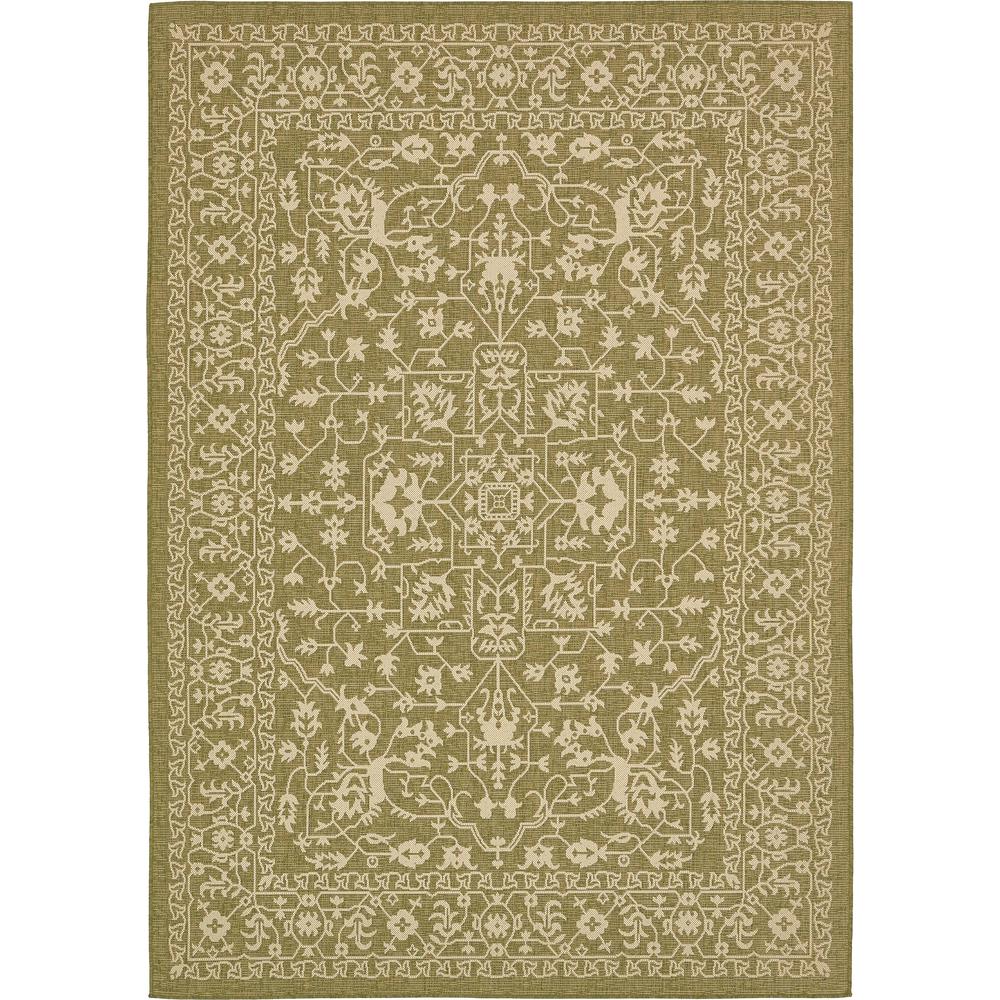 Outdoor Allover Rug, Light Green (7' 0 x 10' 0). Picture 2